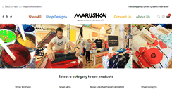 Desktop Screenshot of marushka.com