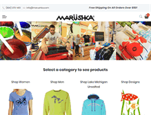 Tablet Screenshot of marushka.com